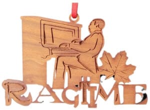 Scott Joplin Ragtime Music Ornament
