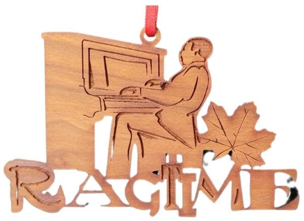 Scott Joplin Ragtime Music Ornament