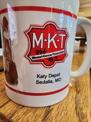 White Ceramic Mug- Katy Depot