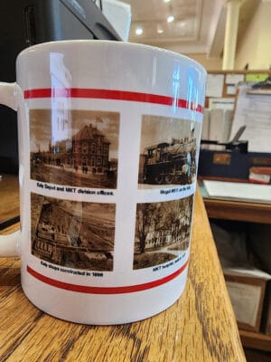 White Ceramic Mug- Katy Depot