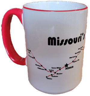 Katy Trail Mug (white)