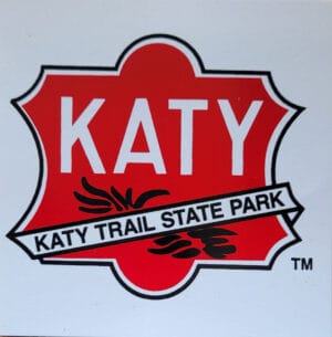 3x3 inch Katy Trail State Park Sticker