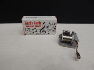Hurdy Gurdy Hand Crank Music Box