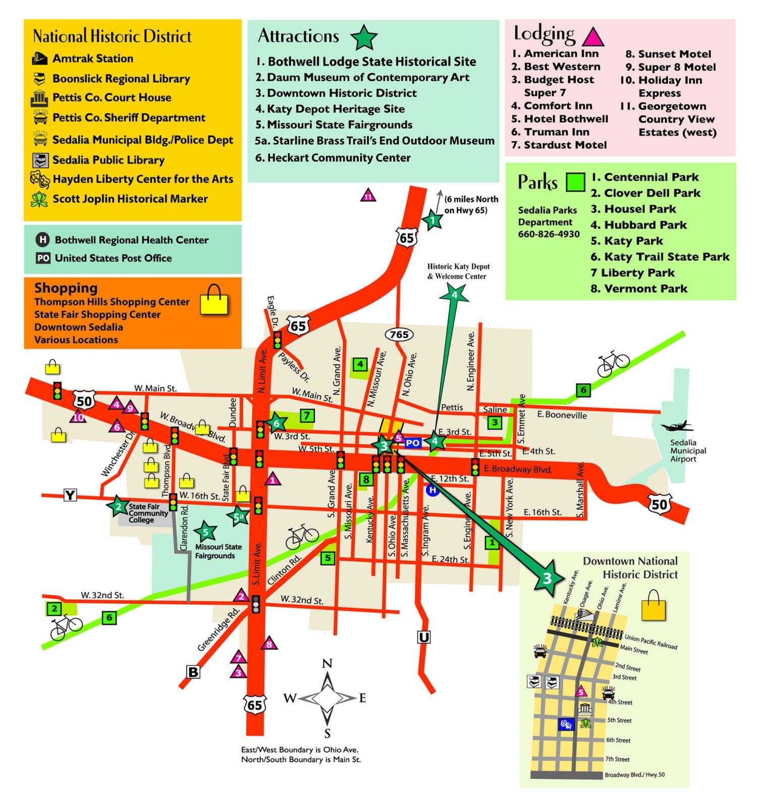 Sedalia VG 2025 Map