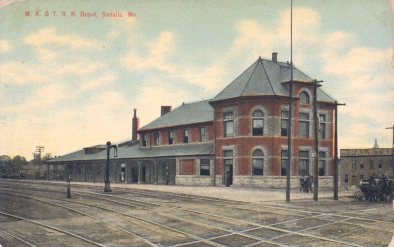 depot postcard
